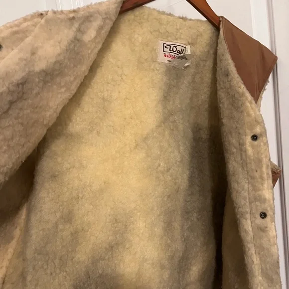 Vintage Walls‎ Canvas Sherpa Lined Vest - Picture 3 of 7